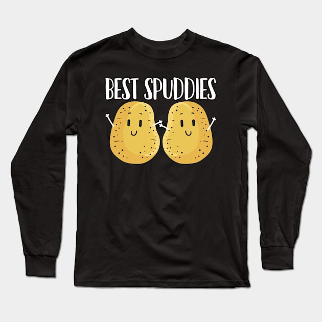 Potato Kawaii Long Sleeve T-Shirt by CreativeGiftShop